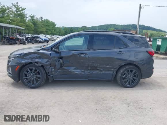 2023 Chevrolet Equinox RS with VIN 3GNAXWEG6PS151668, listed as a IAAI auction lot 42699384 with 31,949 mi miles and . Bid and sale history available at DreamBid. Image 6.