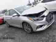 2021 Hyundai Accent Limited z VIN 3KPC34A6XME132842, wystawiony jako IAAI lot #41268124 z przebiegiem 52 698 mil mil oraz . Historia ofert i sprzedaży dostępna na DreamBid. Obrazek 1.