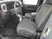 2025 Jeep Wrangler Sahara with VIN 1C4RJXP67SW600277, listed as a Copart auction lot 80646555 with 5,389 mi miles and Clean title. Bid and sale history available at DreamBid. Image 7.