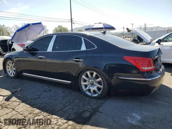 2012 Hyundai Equus Signature с VIN KMHGH4JH7CU045352, выставлен на аукционе Copart как лот 50093055 с пробегом 157 338 миль миль и Чистый • Clean title. История ставок и продаж доступна на DreamBid. Изображение 2.