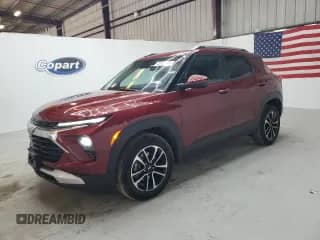 2025 Chevrolet TrailBlazer LT with VIN KL79MPSP9SB121029, listed as a Copart auction lot 84650325 with 21,488 mi miles and Clean title. Bid and sale history available at DreamBid. Image 1.