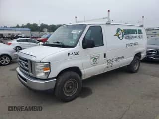 2012 Ford Econoline Cargo Recreational with VIN 1FTNE2EW6CDA51838, listed as a Copart auction lot 64449395 with 187,269 mi miles and Salvage title. Bid and sale history available at DreamBid. Image 1.