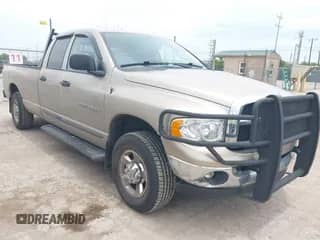 2005 Dodge 2500 SLT with VIN 3D7KR28C95G775091, listed as a IAAI auction lot 42783657 with 120,125 mi miles and . Bid and sale history available at DreamBid. Image 1.