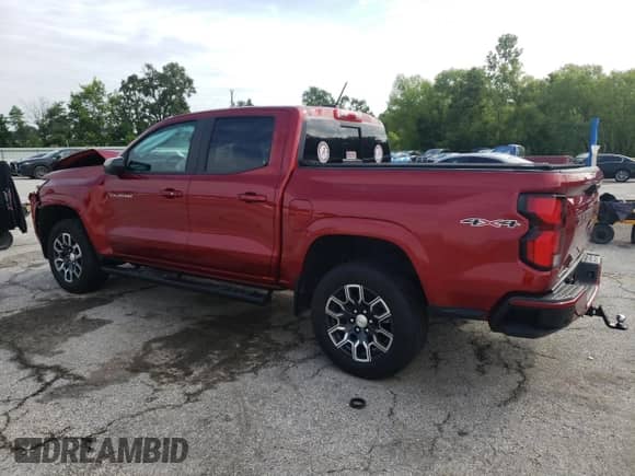 2024 Chevrolet Colorado 4WD LT with VIN 1GCPTCEK8R1122954, listed as a Copart auction lot 59851475 with 9,055 mi miles and Salvage title. Bid and sale history available at DreamBid. Image 2.