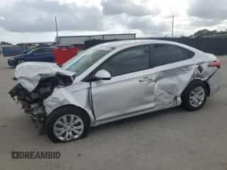 2022 Hyundai Accent SE z VIN 3KPC24A69NE179445, wystawiony jako Copart lot #84881285 z przebiegiem 38 778 mil mil oraz Nie do naprawy • Non repairable. Historia ofert i sprzedaży dostępna na DreamBid. Obrazek 1.