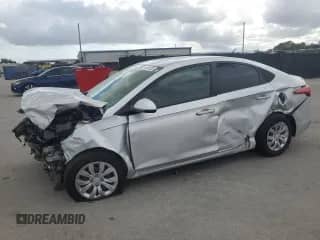 2022 Hyundai Accent SE with VIN 3KPC24A69NE179445, listed as a Copart auction lot 84881285 with 38,778 mi miles and Non repairable. Bid and sale history available at DreamBid. Image 1.