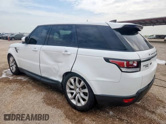 2017 Land Rover Range Rover Sport HSE with VIN SALWR2FV3HA681509, listed as a Copart auction lot 64839405 with 91,109 mi miles and Clean title. Bid and sale history available at DreamBid. Image 2.
