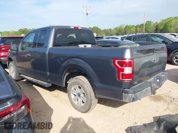 2020 Ford F-150 XL with VIN 1FTEX1CB7LFA04939, listed as a IAAI auction lot 42027862 with 56,383 mi miles and . Bid and sale history available at DreamBid. Image 3.