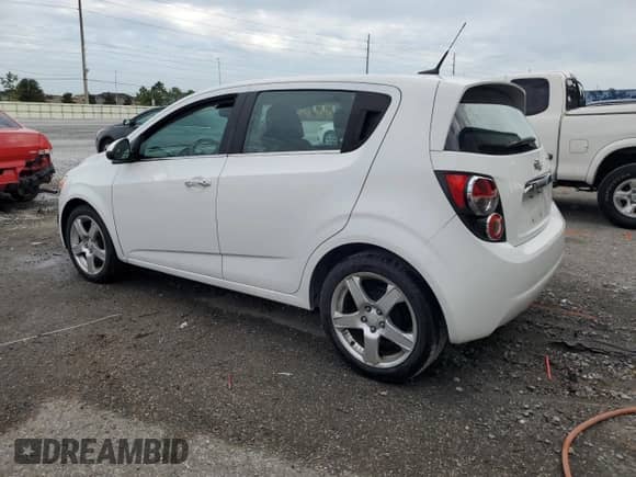 2013 Chevrolet Sonic LTZ with VIN 1G1JE6SB5D4203691, listed as a Copart auction lot 65452745 with 60,070 mi miles and Salvage title. Bid and sale history available at DreamBid. Image 2.