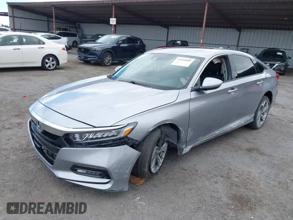 2018 Honda Accord EX с VIN 1HGCV1F49JA257847, выставлен на аукционе IAAI как лот 43364800 с пробегом 48 092 миль миль и . История ставок и продаж доступна на DreamBid. Изображение 2.