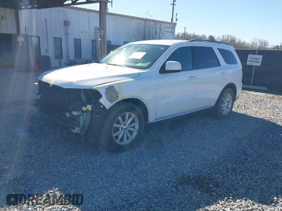 2015 Dodge Durango SXT with VIN 1C4RDHAG1FC244429, listed as a IAAI auction lot 41644435 with 240,619 mi miles and . Bid and sale history available at DreamBid. Image 2.