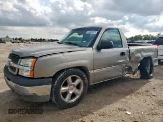 2003 Chevrolet Silverado 1500 Work Truck z VIN 1GCEC14X83Z119411, wystawiony jako Copart lot #81822015 z przebiegiem 146 594 mil mil oraz Szkoda całkowita • Salvage title. Historia ofert i sprzedaży dostępna na DreamBid. Obrazek 1.