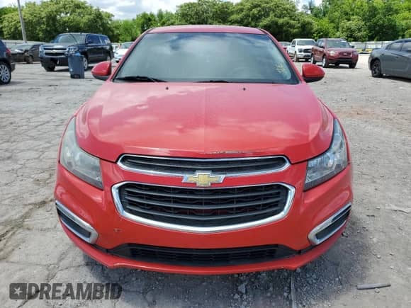 2015 Chevrolet Cruze LT with VIN 1G1PC5SB5F7117972, listed as a Copart auction lot 55172235 with 139,309 mi miles and Salvage title. Bid and sale history available at DreamBid. Image 5.