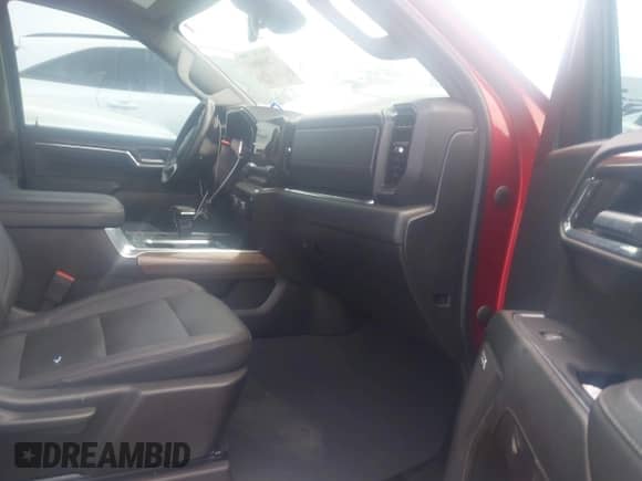 2023 Chevrolet Silverado 1500 RST with VIN 1GCUDEED6PZ293519, listed as a IAAI auction lot 42866663 with 21,617 mi miles and . Bid and sale history available at DreamBid. Image 5.