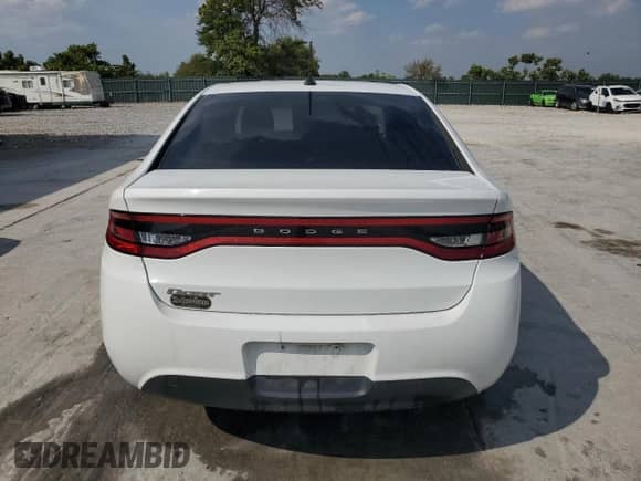 2016 Dodge Dart SE with VIN 1C3CDFAA7GD555580, listed as a Copart auction lot 80260045 with 55,804 mi miles and Salvage title. Bid and sale history available at DreamBid. Image 6.