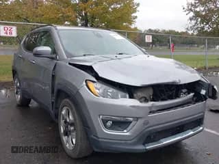 2020 Jeep Compass Limited with VIN 3C4NJCCB9LT179647, listed as a IAAI auction lot 43449595 with 75,785 mi miles and . Bid and sale history available at DreamBid. Image 1.