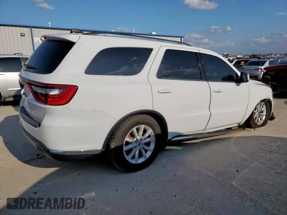2020 Dodge Durango SXT Plus with VIN 1C4RDHAG1LC146061, listed as a Copart auction lot 53994795 with 152,391 mi miles and Salvage title. Bid and sale history available at DreamBid. Image 3.