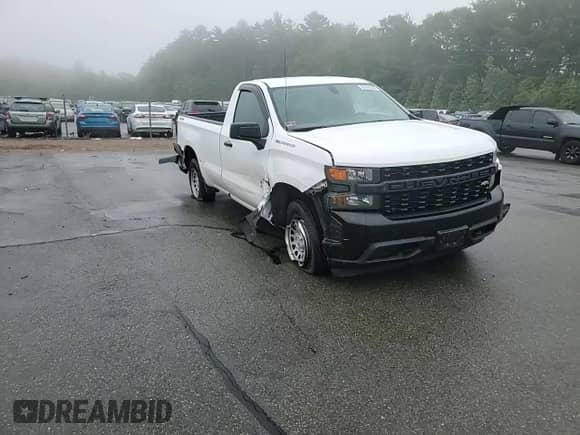 2019 Chevrolet Silverado 1500 Work Truck z VIN 3GCNYAEH5KG171148, wystawiony jako Copart lot #60955625 z przebiegiem 81 070 mil mil oraz Szkoda całkowita • Salvage title. Historia ofert i sprzedaży dostępna na DreamBid. Obrazek 13.