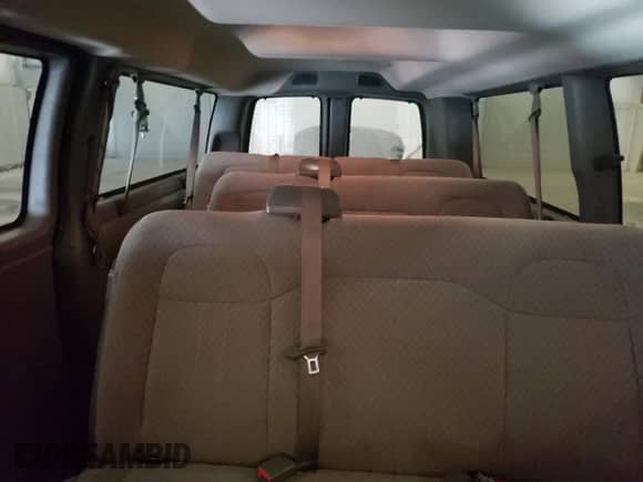 2017 Chevrolet Express Passenger LT с VIN 1GAZGPFF4H1210297, выставлен на аукционе Copart как лот 45878395 с пробегом 141 319 миль миль и Списание • Salvage title. История ставок и продаж доступна на DreamBid. Изображение 10.