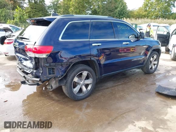 2014 Jeep Grand Cherokee Limited z VIN 1C4RJFBG0EC350283, wystawiony jako IAAI lot #43422250 z przebiegiem 154 985 mil mil oraz . Historia ofert i sprzedaży dostępna na DreamBid. Obrazek 4.