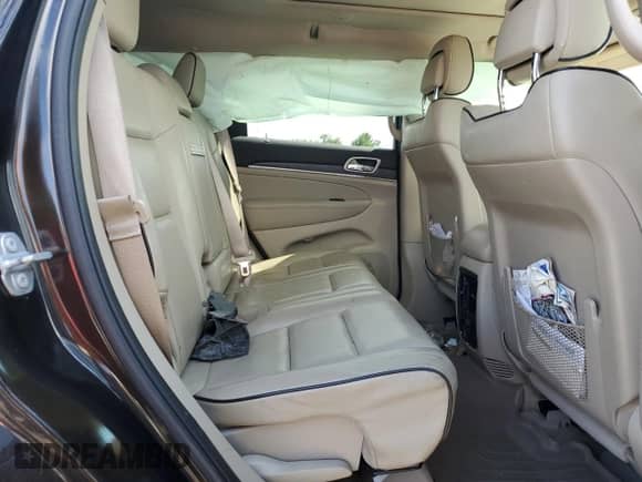 2017 Jeep Grand Cherokee Overland with VIN 1C4RJFCG4HC654896, listed as a Copart auction lot 69584085 with Not provided miles and Salvage title. Bid and sale history available at DreamBid. Image 11.
