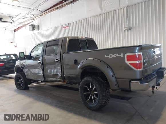 2012 Ford F-150 Lariat with VIN 1FTFW1E64CFA50624, listed as a IAAI auction lot 41687642 with 318,969 mi miles and . Bid and sale history available at DreamBid. Image 14.