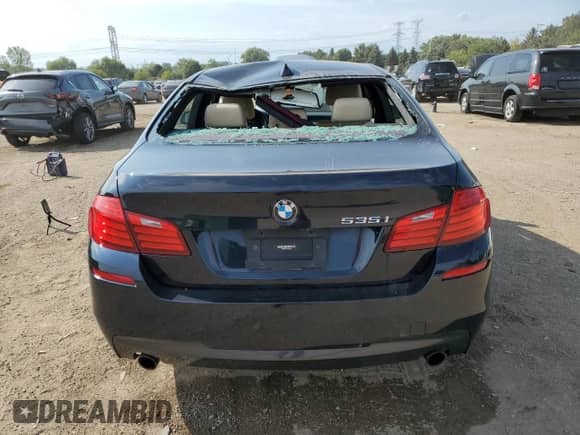 2014 BMW 5 Series 535i с VIN WBA5B1C5XED480185, выставлен на аукционе Copart как лот 71102975 с пробегом 67 354 миль миль и Списание • Salvage title. История ставок и продаж доступна на DreamBid. Изображение 6.