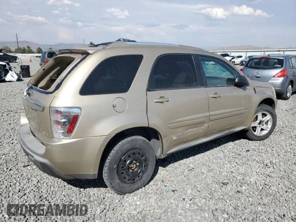 2005 Chevrolet Equinox LT z VIN 2CNDL73F856052939, wystawiony jako Copart lot #71862355 z przebiegiem Nie podano mil oraz Szkoda całkowita • Salvage title. Historia ofert i sprzedaży dostępna na DreamBid. Obrazek 3.