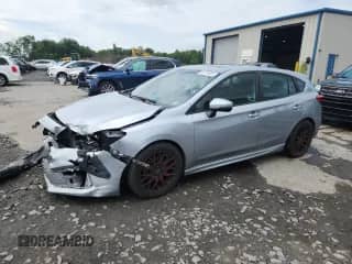2020 Subaru Impreza Special Sports with VIN 4S3GTAM61L3729458, listed as a Copart auction lot 68734695 with 80,539 mi miles and Salvage title. Bid and sale history available at DreamBid. Image 1.