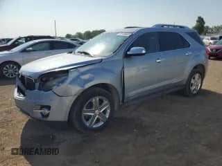 2015 Chevrolet Equinox LTZ z VIN 2GNFLHEK5F6333084, wystawiony jako Copart lot #53139905 z przebiegiem 142 902 mil mil oraz Czysty tytuł • Clean title. Historia ofert i sprzedaży dostępna na DreamBid. Obrazek 1.