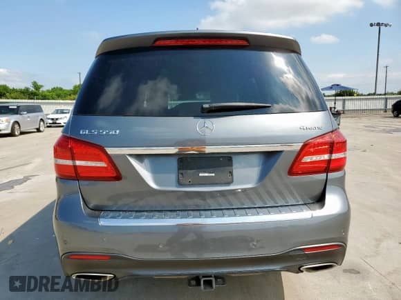 2019 Mercedes-Benz GLS 550 with VIN 4JGDF7DE4KB230416, listed as a Copart auction lot 59352145 with 85,434 mi miles and Salvage title. Bid and sale history available at DreamBid. Image 6.