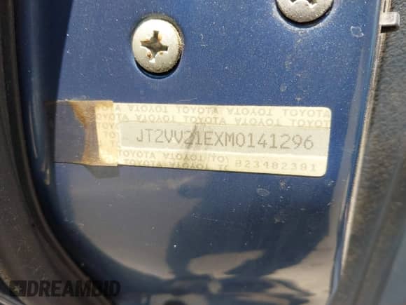 1991 Toyota Camry z VIN JT2VV21EFM0141296, wystawiony jako IAAI lot #43353798 z przebiegiem 194 182 mil mil oraz . Historia ofert i sprzedaży dostępna na DreamBid. Obrazek 9.