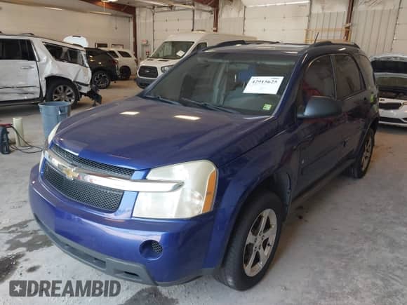 2007 Chevrolet Equinox LS with VIN 2CNDL23F776019078, listed as a IAAI auction lot 42915625 with 175,657 mi miles and . Bid and sale history available at DreamBid. Image 2.