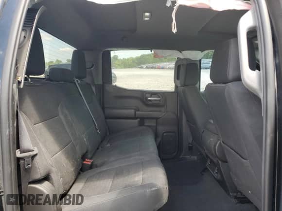 2022 Chevrolet Silverado 1500 Custom with VIN 3GCPYBEK8NG176424, listed as a Copart auction lot 69298705 with 50,729 mi miles and Salvage title. Bid and sale history available at DreamBid. Image 10.