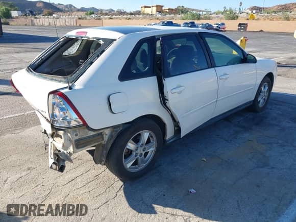 2005 Chevrolet Malibu Maxx LS with VIN 1G1ZT62845F137198, listed as a IAAI auction lot 43409681 with 196,426 mi miles and . Bid and sale history available at DreamBid. Image 4.