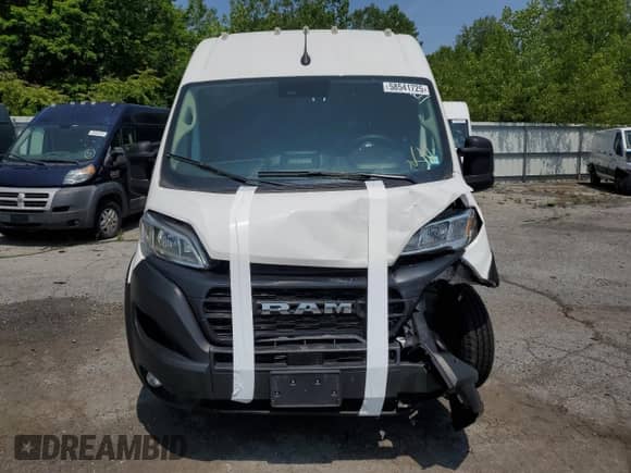 2024 Ram ProMaster Cargo Tradesman z VIN 3C6LRVDGXRE107883, wystawiony jako Copart lot #58541725 z przebiegiem Nie podano mil oraz Szkoda całkowita • Salvage title. Historia ofert i sprzedaży dostępna na DreamBid. Obrazek 5.