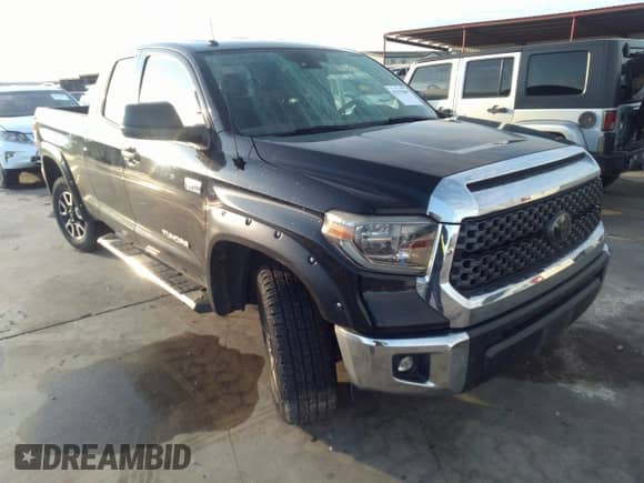 2018 Toyota Tundra SR с VIN 5TFUW5F19JX754195, выставлен на аукционе IAAI как лот 41275809 с пробегом 66 142 миль миль и . История ставок и продаж доступна на DreamBid. Изображение 1.