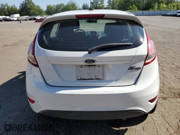 2016 Ford Fiesta S with VIN 3FADP4TJ7GM115619, listed as a Copart auction lot 66408675 with 72,754 mi miles and Salvage title. Bid and sale history available at DreamBid. Image 6.