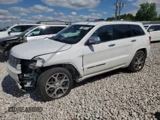2021 Jeep Grand Cherokee High Altitude with VIN 1C4RJFCG7MC787856, listed as a Copart auction lot 64830095 with 62,699 mi miles and Non repairable. Bid and sale history available at DreamBid. Image 1.