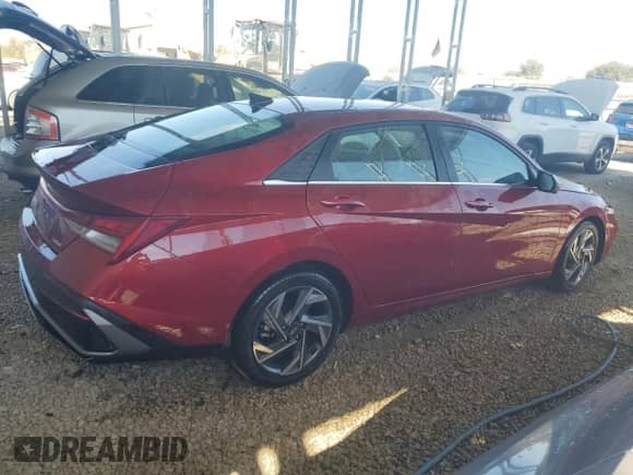 2024 Hyundai Elantra Limited with VIN KMHLP4DG8RU753669, listed as a Copart auction lot 86254115 with 42,160 mi miles and Salvage title. Bid and sale history available at DreamBid. Image 3.