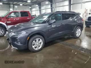 2021 Chevrolet Blazer LT с VIN 3GNKBBRAXMS529665, выставлен на аукционе Copart как лот 66472495 с пробегом 43 735 миль миль и Списание • Salvage title. История ставок и продаж доступна на DreamBid. Изображение 1.