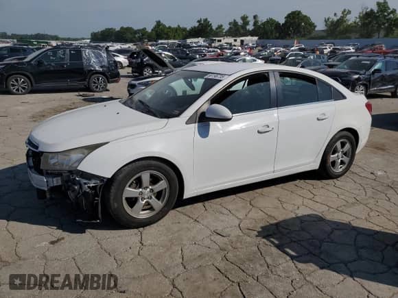 2014 Chevrolet Cruze 1LT z VIN 1G1PC5SB9E7368475, wystawiony jako Copart lot #66196735 z przebiegiem 111 989 mil mil oraz Szkoda całkowita • Salvage title. Historia ofert i sprzedaży dostępna na DreamBid. Obrazek 1.
