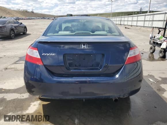 2006 Honda Civic with VIN 2HGFG112X6H577796, listed as a Copart auction lot 53915845 with 267,612 mi miles and Salvage title. Bid and sale history available at DreamBid. Image 6.
