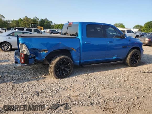2018 Ram 1500 Sport z VIN 1C6RR6MT8JS177509, wystawiony jako Copart lot #52607455 z przebiegiem 110 203 mil mil oraz Szkoda całkowita • Salvage title. Historia ofert i sprzedaży dostępna na DreamBid. Obrazek 3.