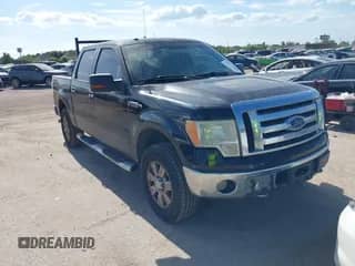 2009 Ford F-150 XL with VIN 1FTRW14809FA56557, listed as a IAAI auction lot 42802888 with 179,928 mi miles and . Bid and sale history available at DreamBid. Image 1.