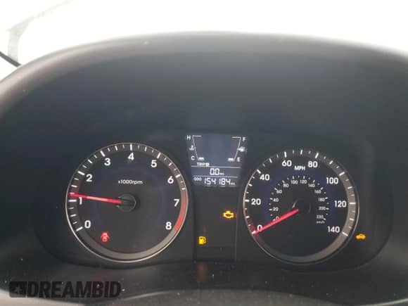 2013 Hyundai Accent GS с VIN KMHCT5AE1DU113834, выставлен на аукционе Copart как лот 90638955 с пробегом 154 184 миль миль и Чистый • Clean title. История ставок и продаж доступна на DreamBid. Изображение 9.