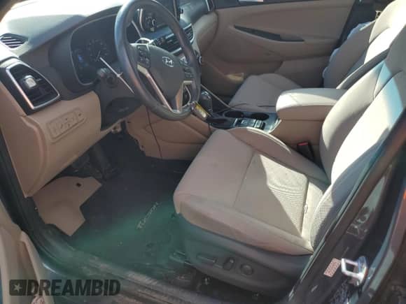 2020 Hyundai Tucson Sport with VIN KM8J3CAL0LU207079, listed as a Copart auction lot 82693015 with 51,124 mi miles and Salvage title. Bid and sale history available at DreamBid. Image 7.