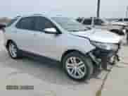 2019 Chevrolet Equinox Premier with VIN 3GNAXPEX9KS615941, listed as a Copart auction lot 47783425 with 61,462 mi miles and Salvage title. Bid and sale history available at DreamBid. Image 4.