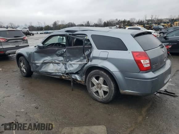 2006 Dodge Magnum SXT with VIN 2D8GZ47V76H344900, listed as a Copart auction lot 45191245 with Not provided miles and Salvage title. Bid and sale history available at DreamBid. Image 2.