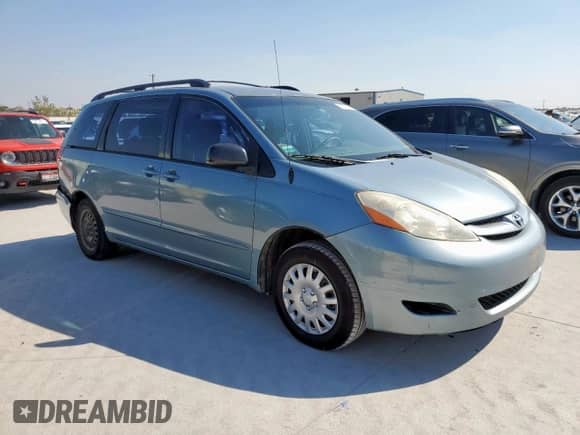 2007 Toyota Sienna CE with VIN 5TDZK23C57S013949, listed as a Copart auction lot 84273185 with 335,957 mi miles and Salvage title. Bid and sale history available at DreamBid. Image 4.